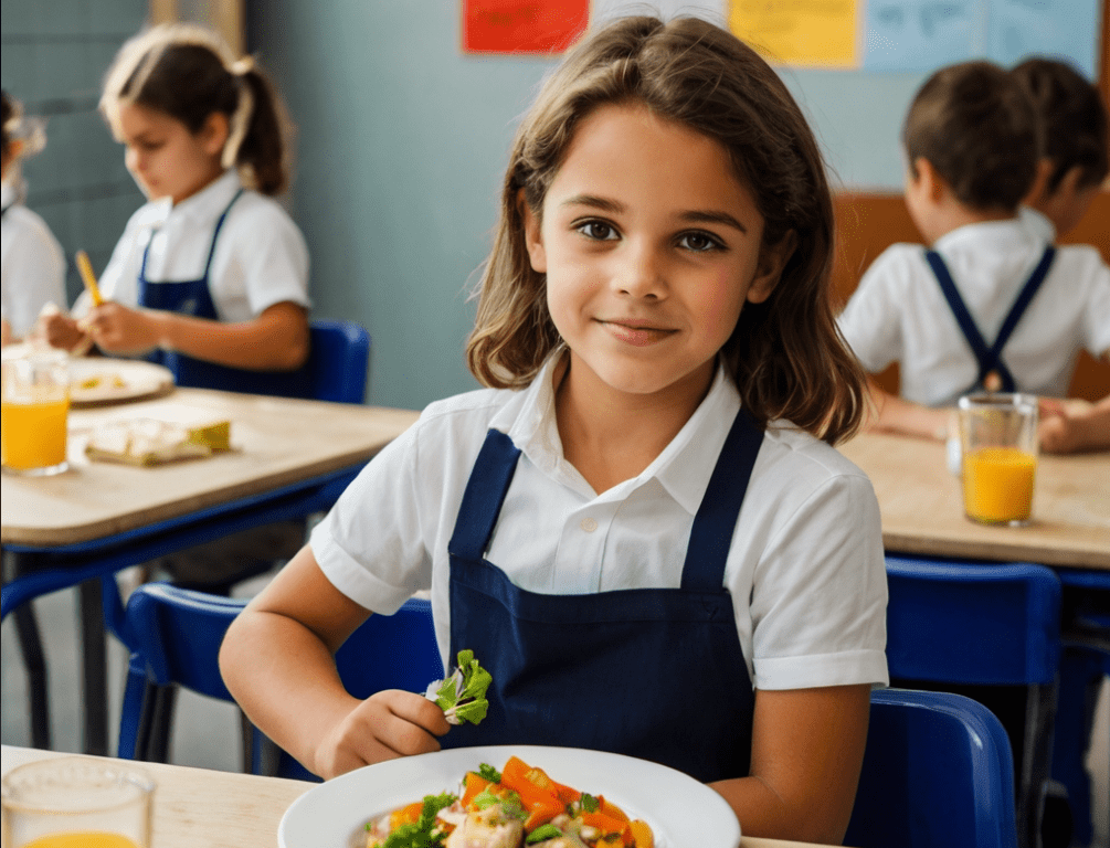 Chaque enfant à droit à avoir son repas chaud!